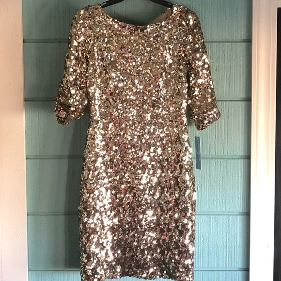 Antonio Melani Dresses | Antonio Melani Dress | Color: Gold | Size: 4 | Annstill10's Closet